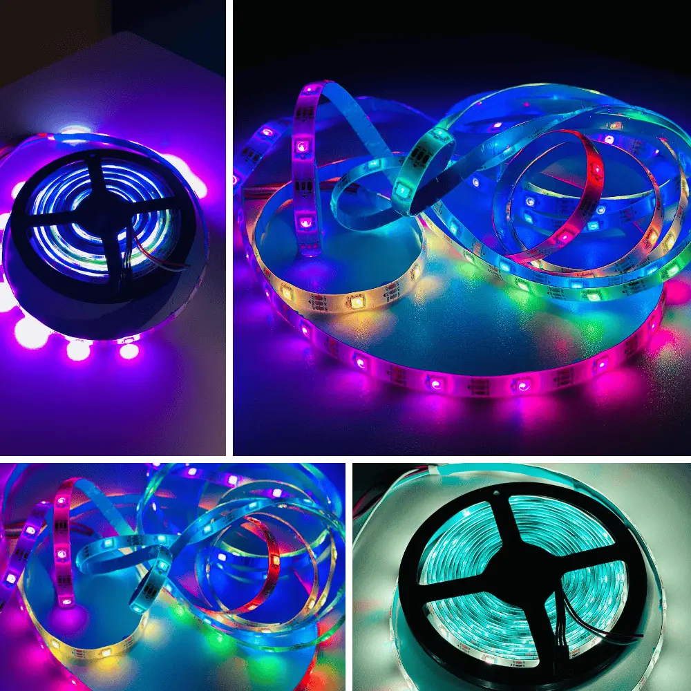 GearUP SL50W RGB Strip - Waterproof, music sync, app & remote control.