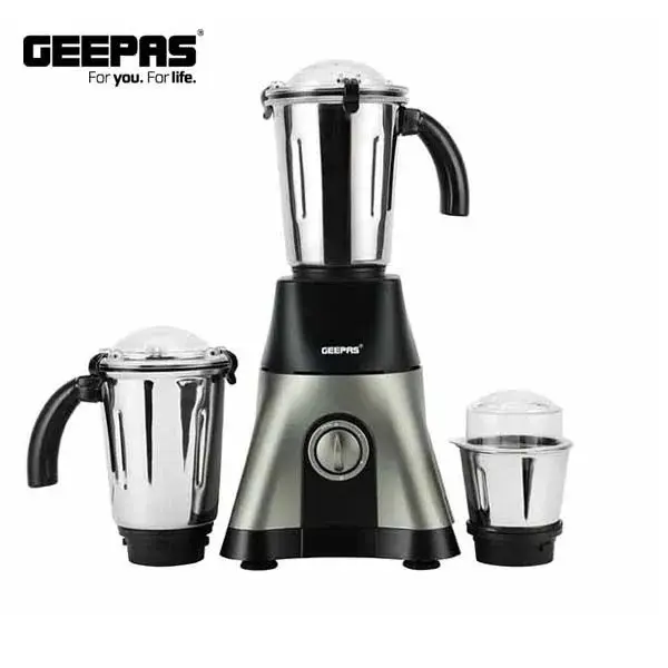 Geepas 3-In-1 Mixer Grinder - Powerful, durable, and multifunctional kitchen companion.