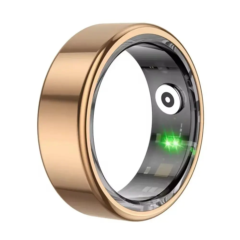 Fitness Tracking Smart Ring – Golden, Comfortable, Accurate, Stylish.