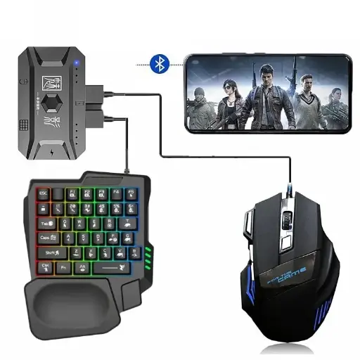 [GearUP K190 Gaming Combo] GearUP K190 Gaming Combo - Responsive keys, vibrant RGB, and ergonomic precision.