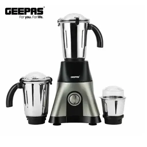 Geepas 3-In-1 Mixer Grinder - Powerful, durable, and multifunctional kitchen companion.
